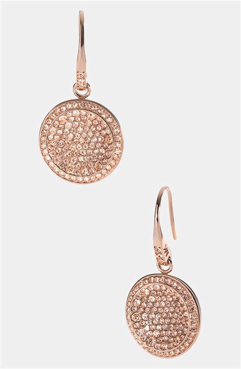 michael kors brilliance earrings|michael kors earrings clearance.